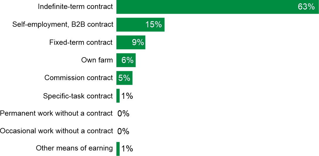 Figure 2. What is your main source of income?