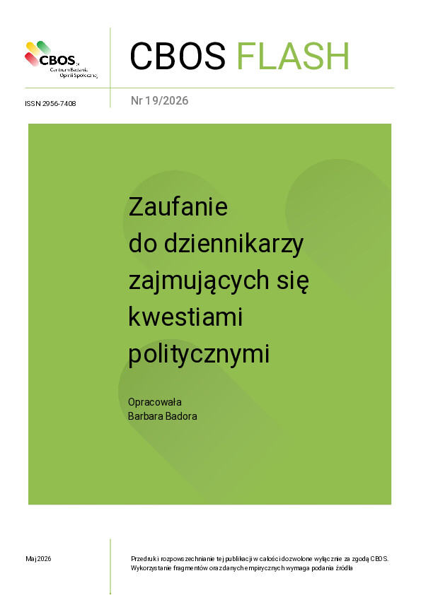 Okładka CBOS Flash nr 19/2026