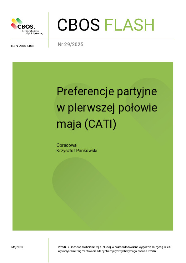 Okładka CBOS Flash nr 29/2025