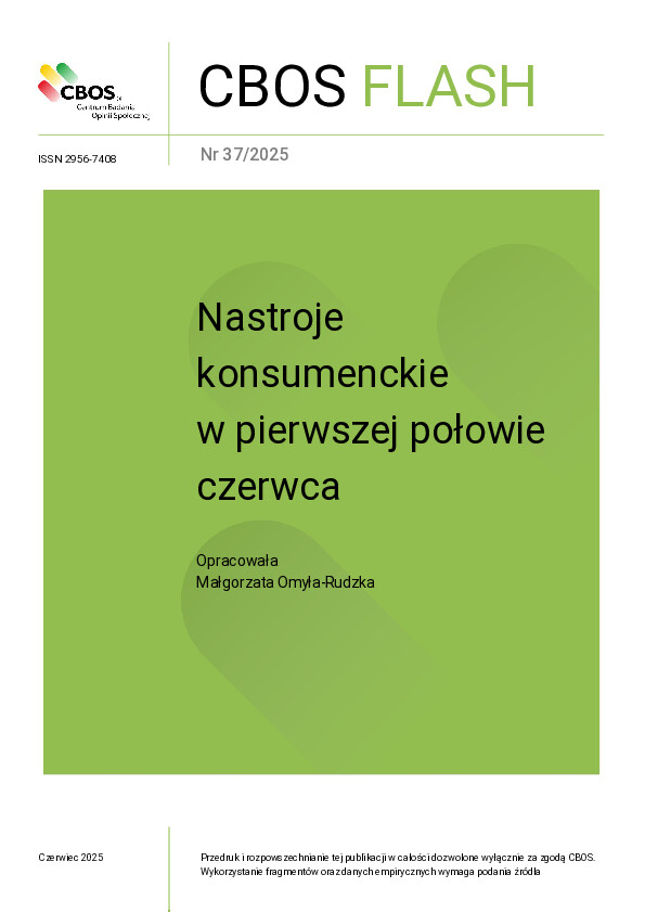Okładka CBOS Flash nr 37/2025