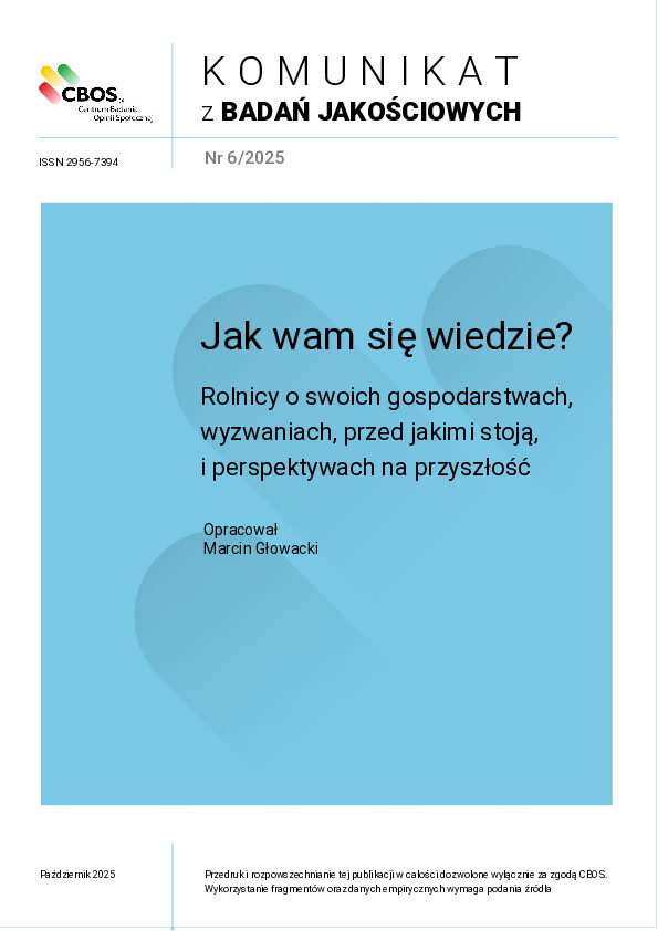 Okładka CBOS Fokus nr 6/2025