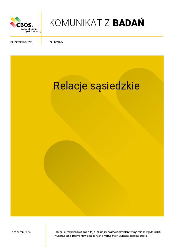 Okładka komunikatu Nr 1/2025