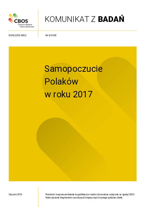 Okładka komunikatu Nr 6/2018