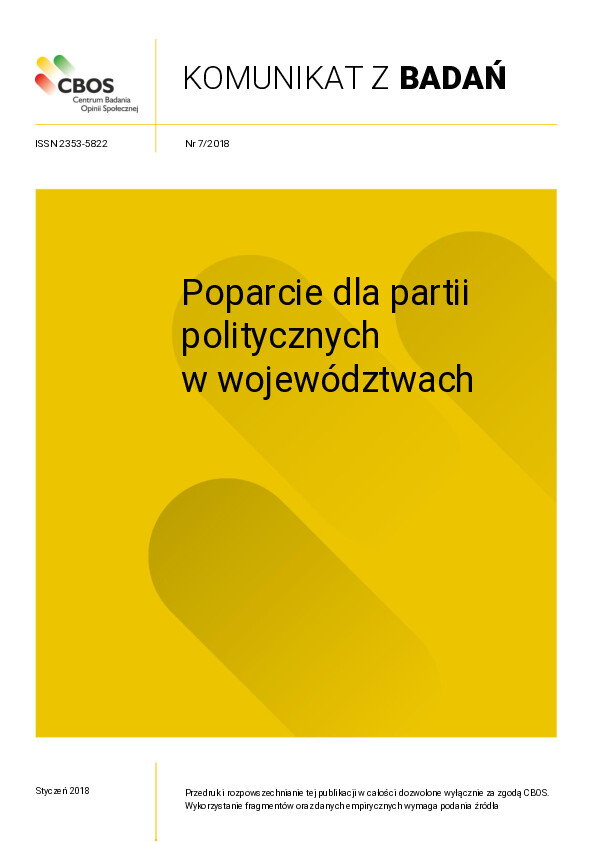 Okładka komunikatu Nr 7/2018