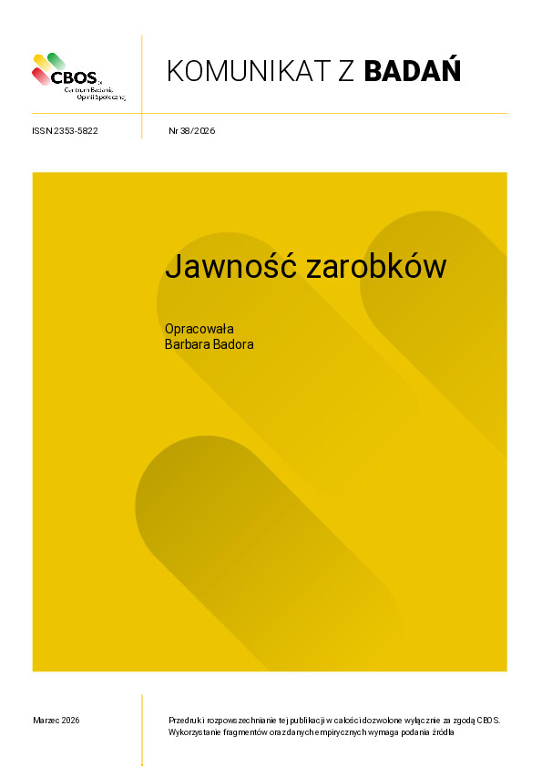 Okładka komunikatu Nr 38/2026