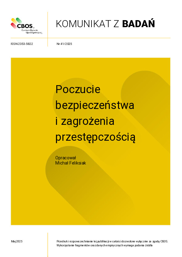 Okładka komunikatu Nr 41/2025