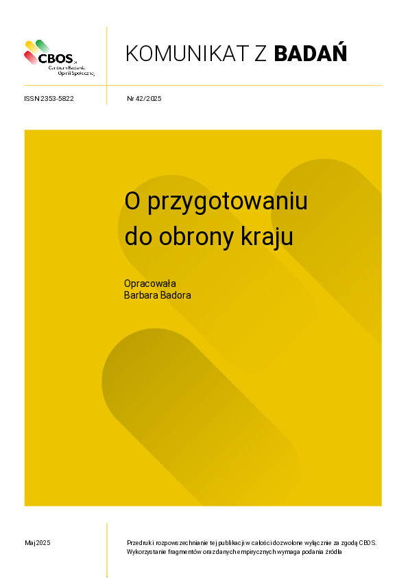 Okładka komunikatu Nr 42/2025