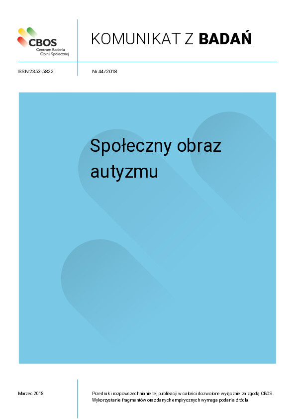 Okładka komunikatu Nr 44/2018