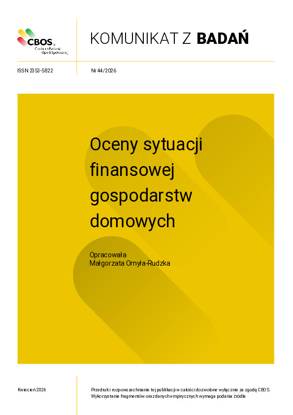 Okładka komunikatu Nr 44/2026