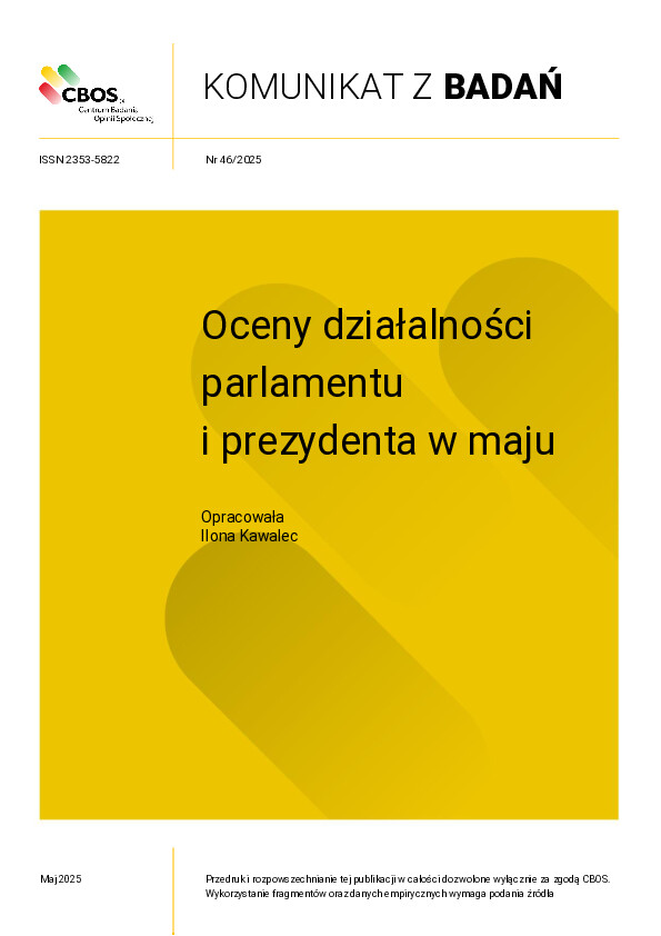 Okładka komunikatu Nr 46/2025