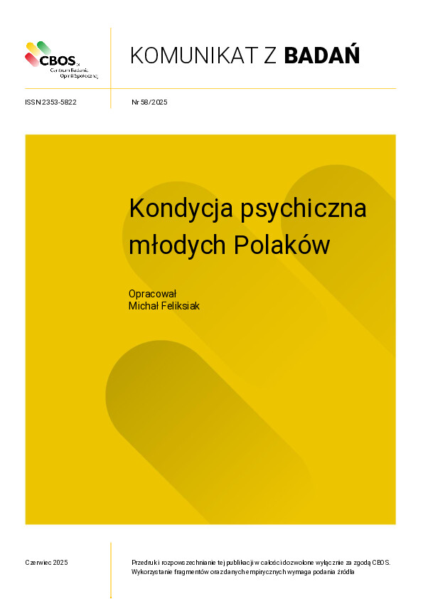 Okładka komunikatu Nr 58/2025