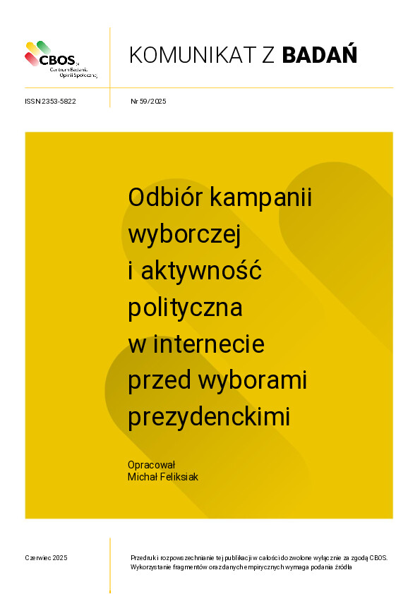 Okładka komunikatu Nr 59/2025
