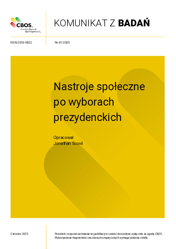 Okładka komunikatu Nr 61/2025