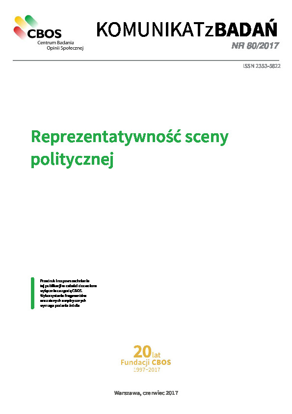 Okładka komunikatu Nr 80/2017