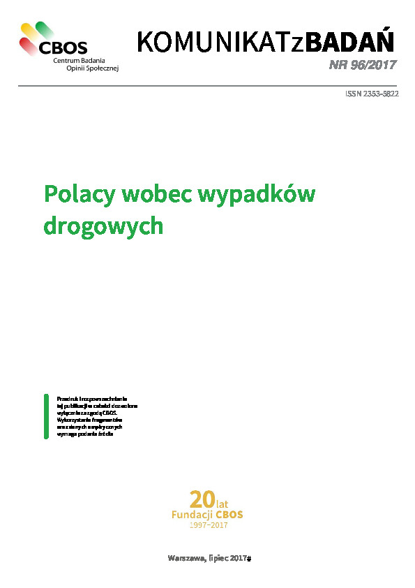 Okładka komunikatu Nr 96/2017