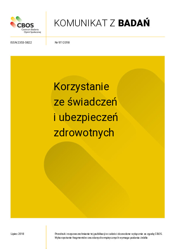 Okładka komunikatu Nr 97/2018