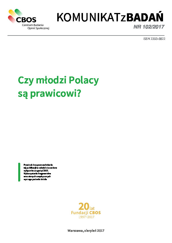 Okładka komunikatu Nr 102/2017
