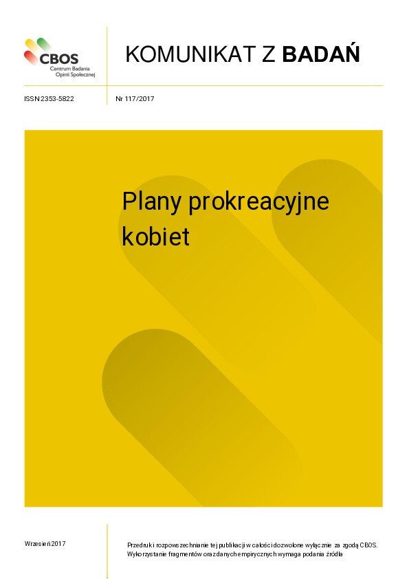 Okładka komunikatu Nr 117/2017