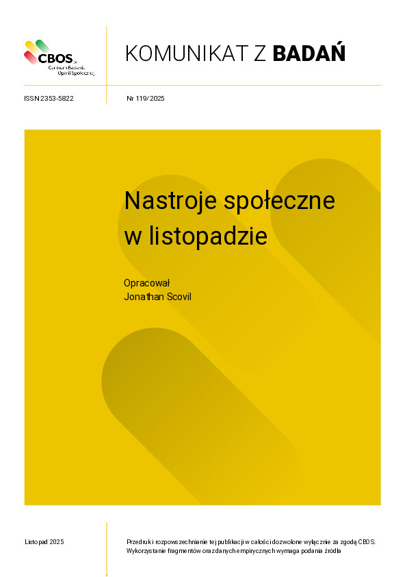 Okładka komunikatu Nr 119/2025