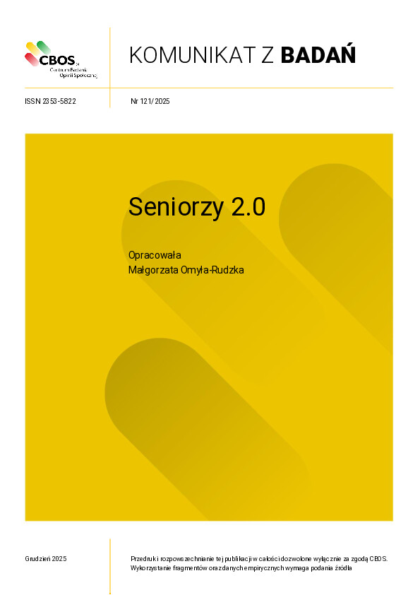 Okładka komunikatu Nr 121/2025