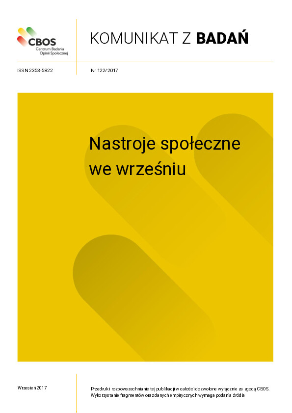 Okładka komunikatu Nr 122/2017