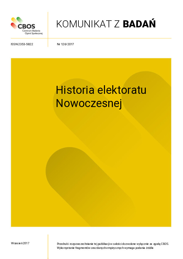 Okładka komunikatu Nr 126/2017