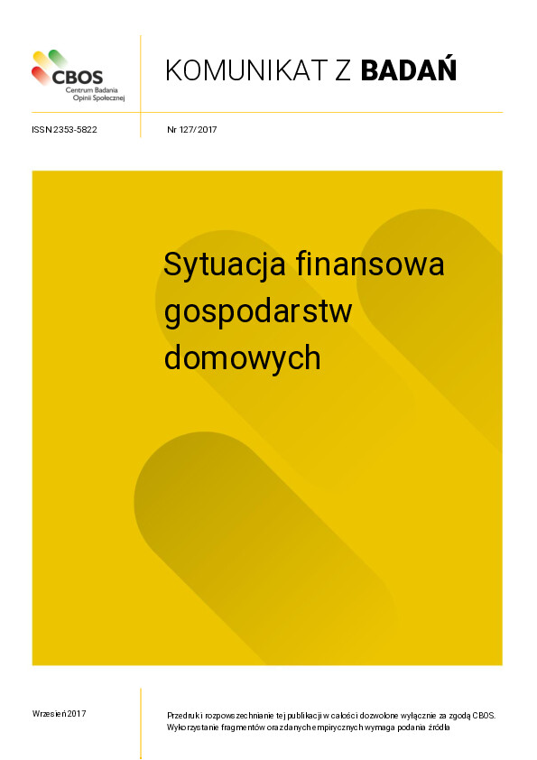 Okładka komunikatu Nr 127/2017