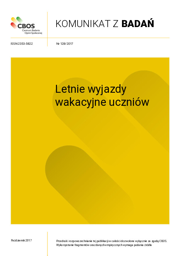 Okładka komunikatu nr 128/2017