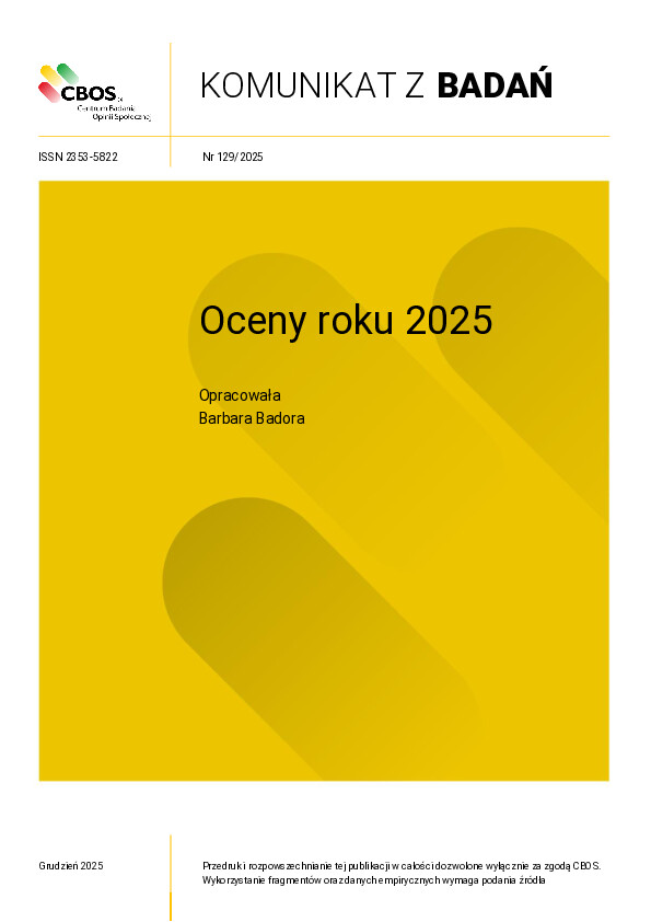 Okładka komunikatu Nr 129/2025