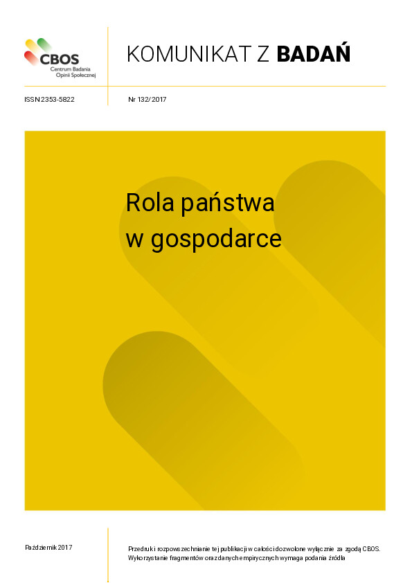 Okładka komunikatu Nr 132/2017