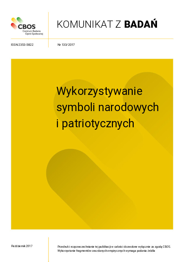 Okładka komunikatu Nr 133/2017