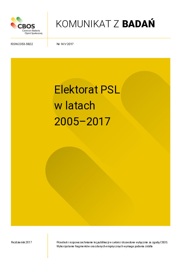 Okładka komunikatu Nr 141/2017