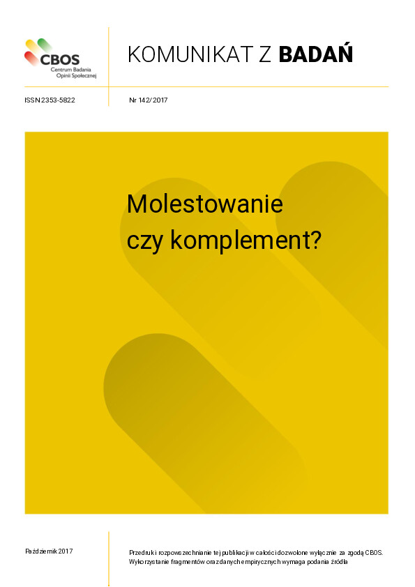 Okładka komunikatu Nr 142/2017