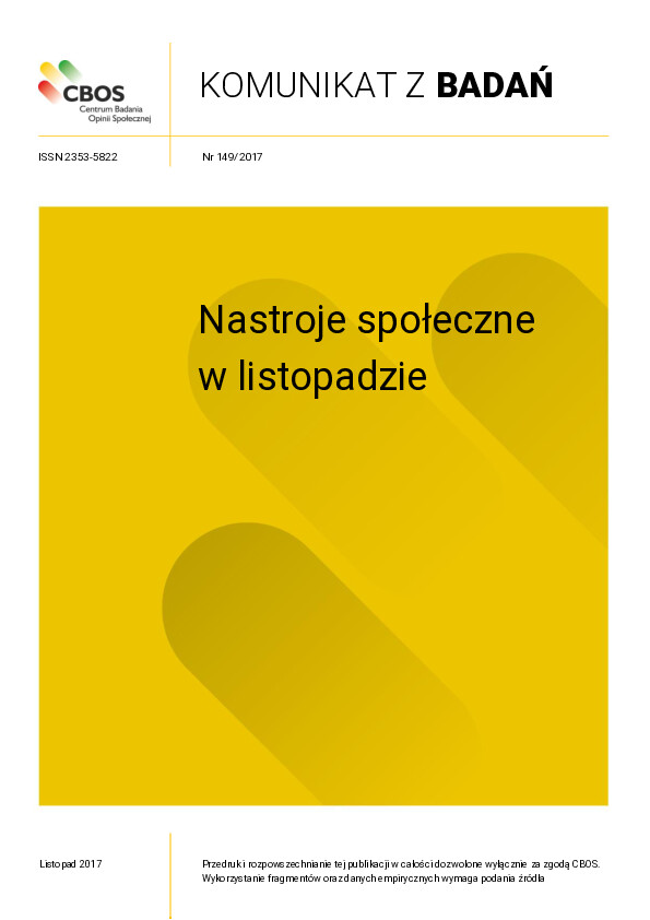 Okładka komunikatu Nr 149/2017