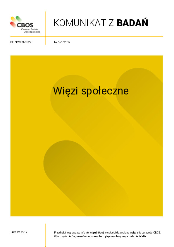 Okładka komunikatu Nr 151/2017