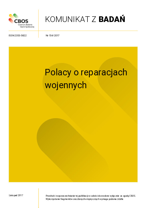 Okładka komunikatu Nr 154/2017