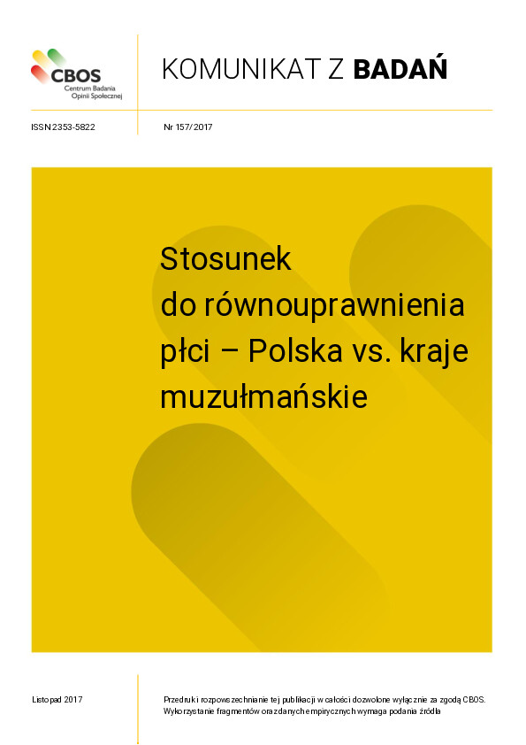 Okładka komunikatu Nr 157/2017