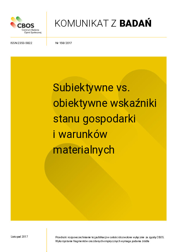 Okładka komunikatu Nr 158/2017