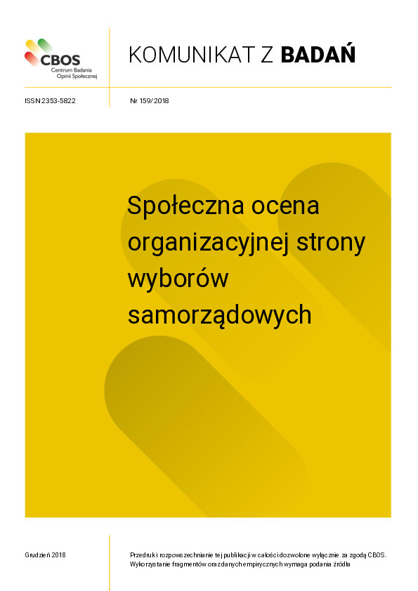 Okładka komunikatu Nr 159/2018