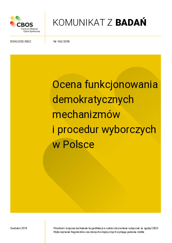 Okładka komunikatu Nr 162/2018